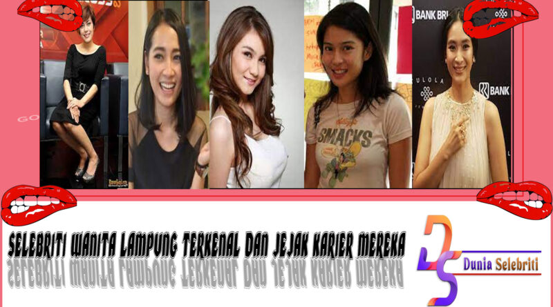 5 Selebriti Wanita Lampung