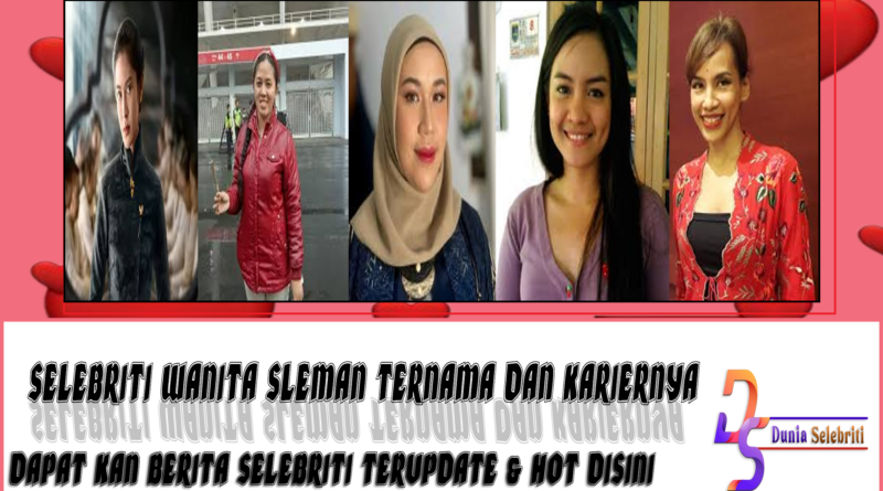 5 Selebriti Wanita Sleman